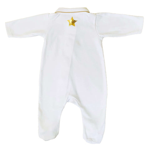 Gold Star Cotton Onesie
