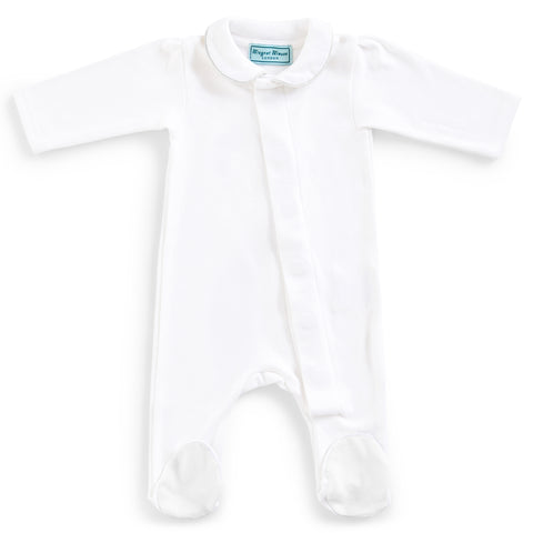 Pure White Cotton Onesie