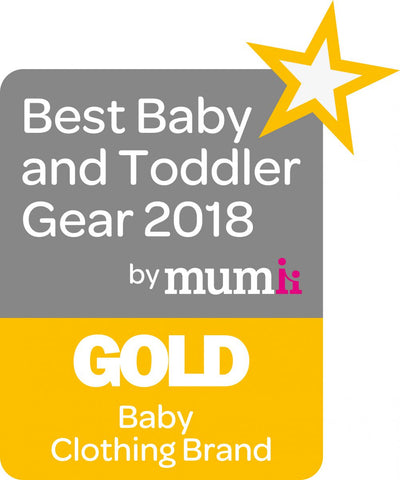 BBTG Best Baby Clothing Brand:  GOLD AWARD