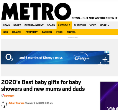 Metro: 2020’s Best baby gifts for baby showers and new mums and dads