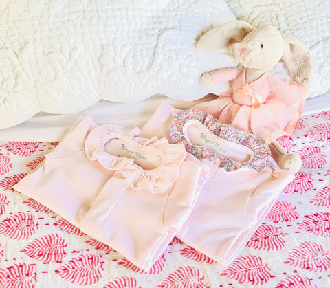 Classic Every Day Pink Ruffle Onesie
