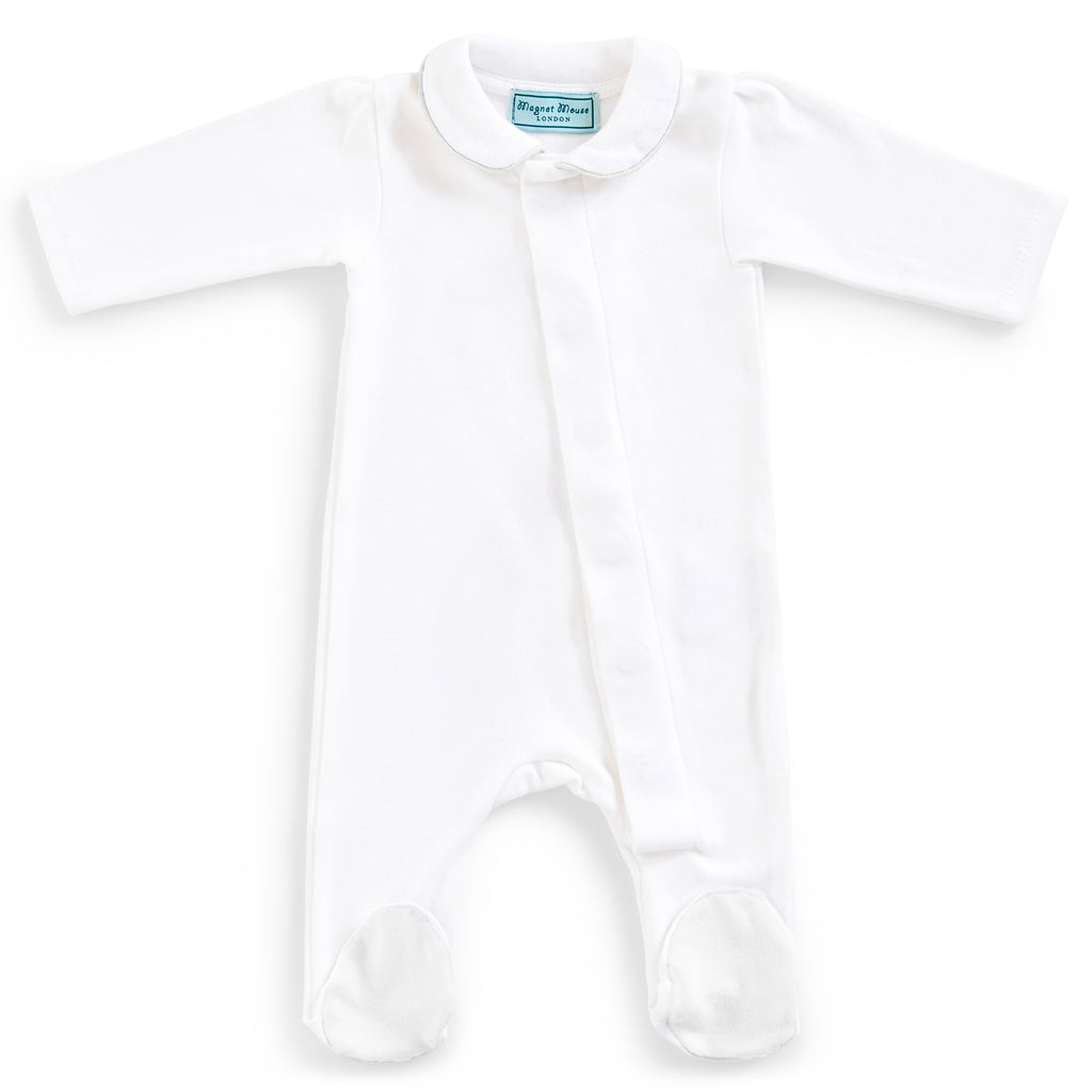 White 2024 cotton onesies